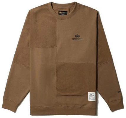 Alpha Industries FW22 Sweatshirt Fleece Logo Asimetrik Kuning A5XSWM3012LXH-1 Buy Alpha Industries FW22 Sweatshirt Fleece Logo Asimetrik Kuning A5XSWM3012LXH-1