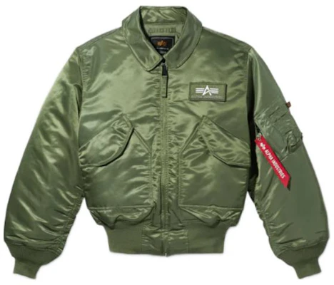 Alpha Industries 2022秋冬款橄榄绿色纯色Logo贴标夹克男女同款 MJC22000C1-SAGE Buy Alpha Industries 2022秋冬款橄榄绿色纯色Logo贴标夹克男女同款 MJC22000C1-SAGE