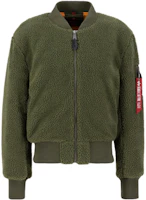 Alpha Industries FW22 Solid Color Zip-Up Jacket Green () 108102-01 Alpha Industries FW22 Solid Color Zip-Up Jacket Green () 108102-01