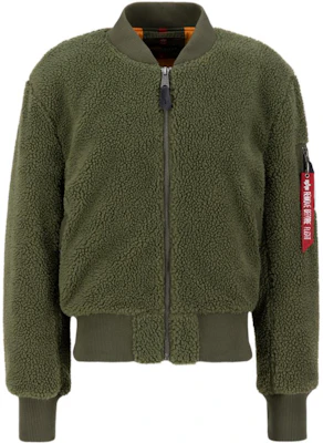 Chaqueta Verde Alpha Industries FW22 con Cremallera y Color Sólido 108102-01 Buy Chaqueta Verde Alpha Industries FW22 con Cremallera y Color Sólido 108102-01