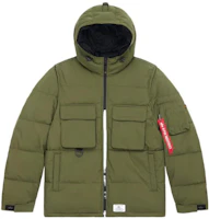 Alpha Industries FW22 Solid Logo Pocket Hoodie Jacket Green Mens. MJH52500C1-DARK-GREEN Alpha Industries FW22 Solid Logo Pocket Hoodie Jacket Green Mens. MJH52500C1-DARK-GREEN
