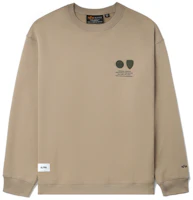 Alpha Industries FW23 Embroidered Oversized Crewneck Sweatshirt Unisex A5XSWM1022LXL Alpha Industries FW23 Embroidered Oversized Crewneck Sweatshirt Unisex A5XSWM1022LXL