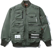 Alpha Industries Green Long-Sleeve Jacket with Back Pocket CAI51502C1-SAGE Alpha Industries Green Long-Sleeve Jacket with Back Pocket CAI51502C1-SAGE
