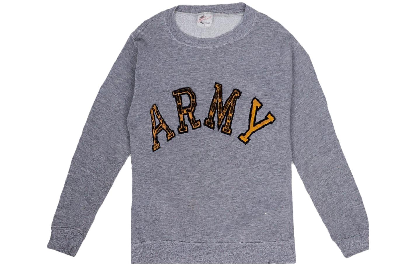 Alpha Industries Letter Print Crewneck Sweatshirt Grey RS852500C1-GRAY