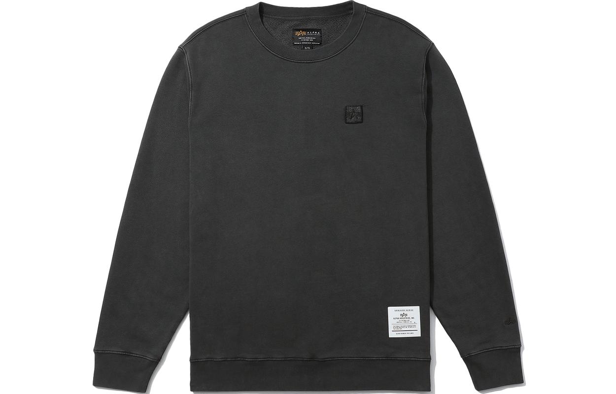 Alpha Industries Logo Embroidered Crewneck Sweatshirt Unisex Gift Fall/Winter A5XSWM3009LAH