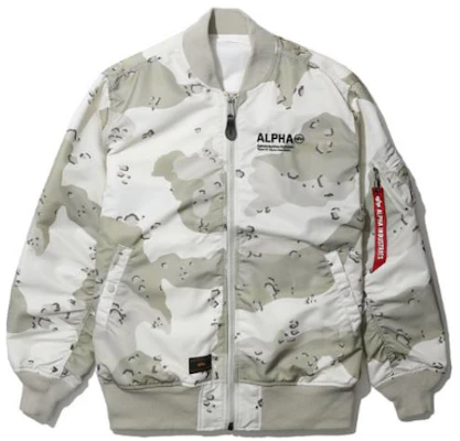 Alpha Industries Logo 刺绣拉链夹克 白色 A5XLJM7050LBH-WHZ Buy Alpha Industries Logo 刺绣拉链夹克 白色 A5XLJM7050LBH-WHZ