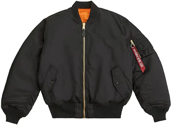 Alpha Industries MA-1黑色飞行夹克 男女经典军用款式 MJM21000C1-BLACK Buy Alpha Industries MA-1黑色飞行夹克 男女经典军用款式 MJM21000C1-BLACK