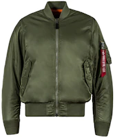 Alpha Industries MA-1 Green Flight Jacket Casual Warm Outerwear MJM21000C1 Alpha Industries MA-1 Green Flight Jacket Casual Warm Outerwear MJM21000C1