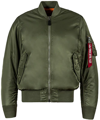 阿尔法工业MA-1绿色飞行夹克休闲保暖外套 MJM21000C1 Buy 阿尔法工业MA-1绿色飞行夹克休闲保暖外套 MJM21000C1