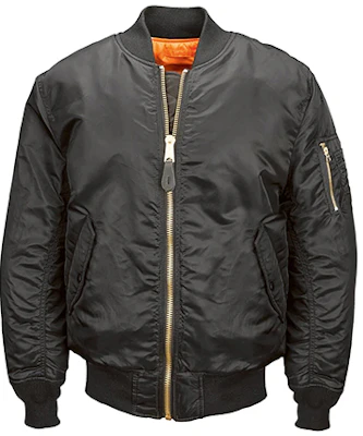 Alpha Industries MA-1 Slim Fit 歐版修身飛行夾克 黑色 男女通用款 MJM44530C1-BLACK Buy Alpha Industries MA-1 Slim Fit 歐版修身飛行夾克 黑色 男女通用款 MJM44530C1-BLACK