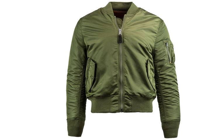 Alpha Industries MA-1 Slim Fit Reversible Flight Jacket Unisex - Military Green MJM44530C1-SAGE-GREEN