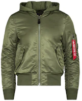 Alpha Industries Military Green Hooded Flight Jacket Unisex - Perfect Gift Choice MJM47506C1-SAGE-GREEN Alpha Industries Military Green Hooded Flight Jacket Unisex - Perfect Gift Choice MJM47506C1-SAGE-GREEN