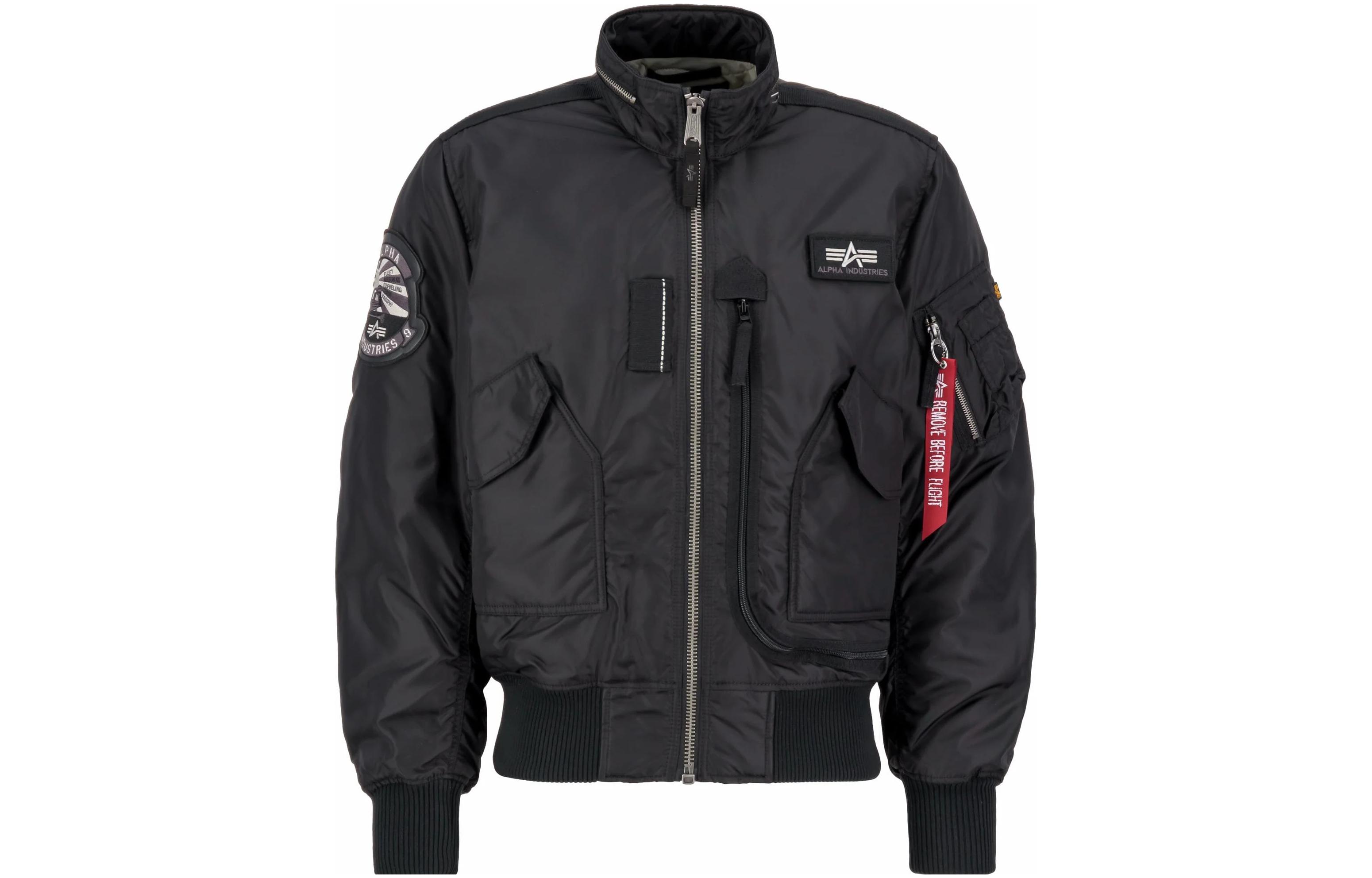 Alpha Industries Multi-Pocket Zip-Up Jacket Black MJE52500C1-BLACK