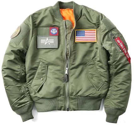 Alpha Industries 男女同款修身军绿色飞行夹克 MJM46610C1-SAGE-GREEN Buy Alpha Industries 男女同款修身军绿色飞行夹克 MJM46610C1-SAGE-GREEN