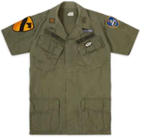 Alpha Industries Retro Capsule Geometric Badge Short-Sleeve Jacket Green . RJN53001C1 Alpha Industries Retro Capsule Geometric Badge Short-Sleeve Jacket Green . RJN53001C1