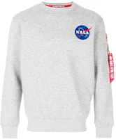 Alpha Industries Rocket Launch Graphic Sweatshirt Grey 17830717 Alpha Industries Rocket Launch Graphic Sweatshirt Grey 17830717