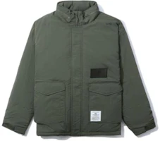 Alpha Industries Solid Color Hooded Jacket Olive Green A5XJKM7048LXH-KHX Alpha Industries Solid Color Hooded Jacket Olive Green A5XJKM7048LXH-KHX