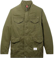 Alpha Industries Solid Zip-Up Slim Fit Jacket - Dark Green MJM52000C1-GREEN Alpha Industries Solid Zip-Up Slim Fit Jacket - Dark Green MJM52000C1-GREEN