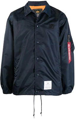 알파 인더스트리 SS22 남성용 블루 드로스트링 셔츠 재킷. AILJ7053NAVY Buy 알파 인더스트리 SS22 남성용 블루 드로스트링 셔츠 재킷. AILJ7053NAVY