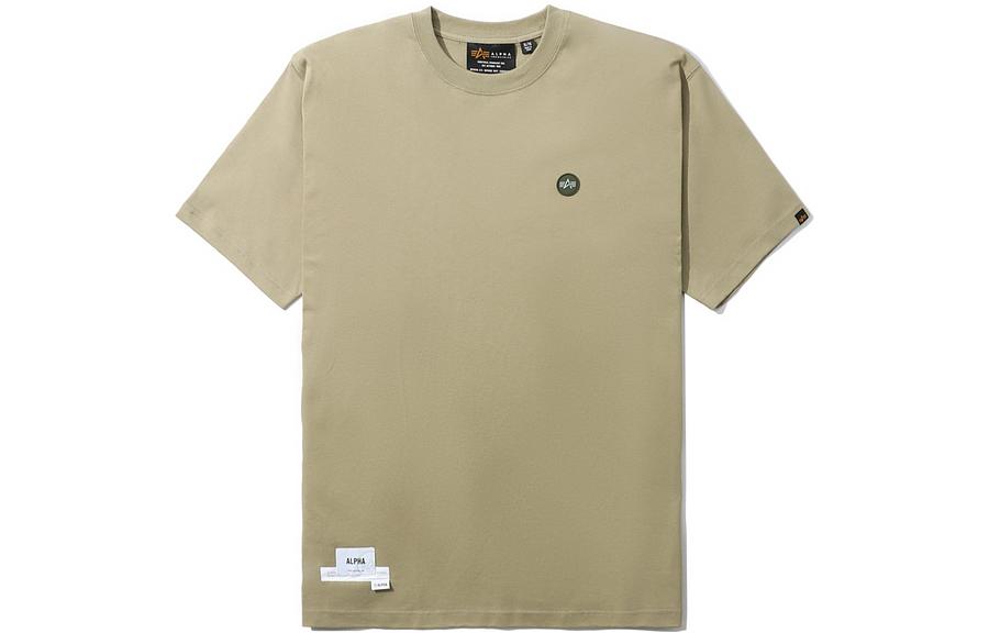 Alpha Industries SS22 Unisex Solid Logo Crewneck T-Shirt A5XTEM2025LAI