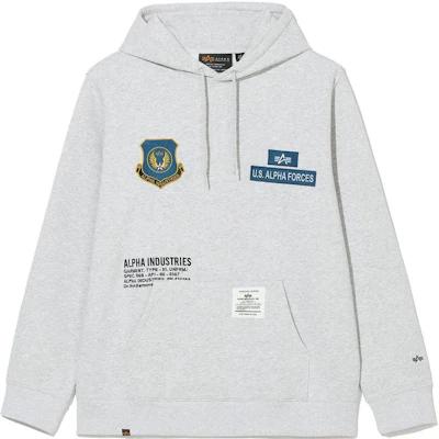 알파 인더스트리 SS23 자수 로고 드로우스트링 후드티 - 그레이 MSA52501C1-GREY-MEDIUM Buy 알파 인더스트리 SS23 자수 로고 드로우스트링 후드티 - 그레이 MSA52501C1-GREY-MEDIUM