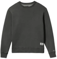 Alpha Industries SS23 Black Crewneck Sweatshirt with Logo Patch . USE51501C1-BLACK Alpha Industries SS23 Black Crewneck Sweatshirt with Logo Patch . USE51501C1-BLACK