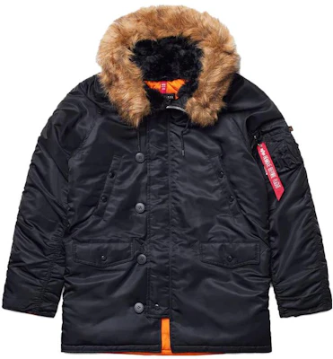 Alpha Industries SS23 黑色纯色直筒连帽夹克 MJN31211C1-BLACK Buy Alpha Industries SS23 黑色纯色直筒连帽夹克 MJN31211C1-BLACK