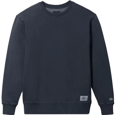 Alpha Industries SS23 藍色標誌貼布圓領運動衫 USE51501C1-BLUE Buy Alpha Industries SS23 藍色標誌貼布圓領運動衫 USE51501C1-BLUE