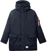 Alpha Industries SS23 Blue Full-Zip Hoodie Jacket MJN51500C1-BLUE Alpha Industries SS23 Blue Full-Zip Hoodie Jacket MJN51500C1-BLUE