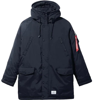 Alpha Industries 2023春夏蓝色全拉链连帽夹克 MJN51500C1-BLUE Buy Alpha Industries 2023春夏蓝色全拉链连帽夹克 MJN51500C1-BLUE