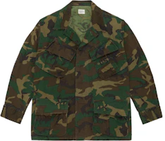 Alpha Industries SS23 Camo Print Single-Breasted Jacket Military Green Mens RJU53003C1-BROWN Alpha Industries SS23 Camo Print Single-Breasted Jacket Military Green Mens RJU53003C1-BROWN