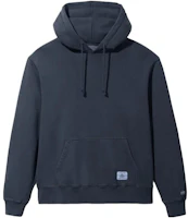 Alpha Industries SS23 Navy Pullover Hoodie Plain Drawstring Long Sleeve USE51503C1-BLUE Alpha Industries SS23 Navy Pullover Hoodie Plain Drawstring Long Sleeve USE51503C1-BLUE