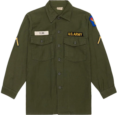 Alpha Industries 男士SS23补丁纽扣夹克 军绿色 RTO53000C1 Buy Alpha Industries 男士SS23补丁纽扣夹克 军绿色 RTO53000C1