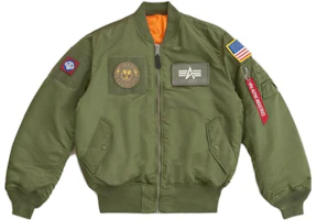 Alpha Industries Velcro Logo MA-1 Flight Jacket Green (). MJM46600C1-GREEN Alpha Industries Velcro Logo MA-1 Flight Jacket Green (). MJM46600C1-GREEN