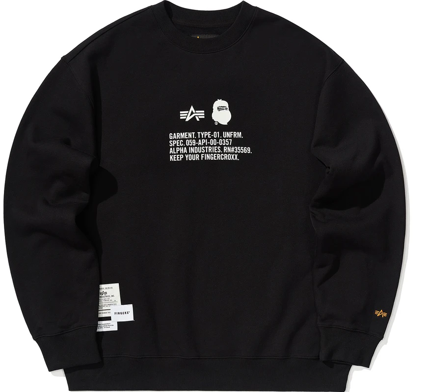alpha-industries-x-fingercroxx-letter-print-crewneck-sweatshirt-a5-xswm-9010-lxh