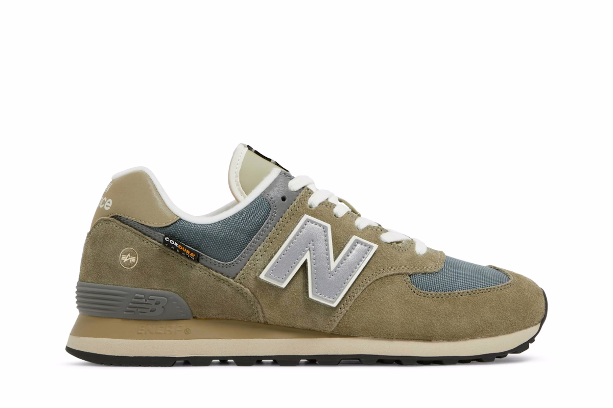 Alpha Industries x New Balance 574 'Sedona Seige Grey'