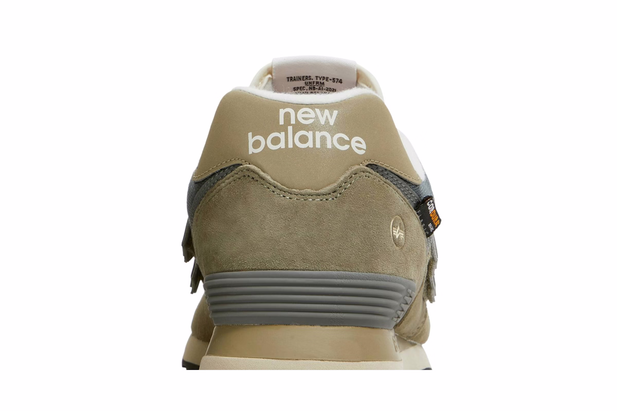 Alpha Industries x New Balance 574 'Sedona Seige Grey'