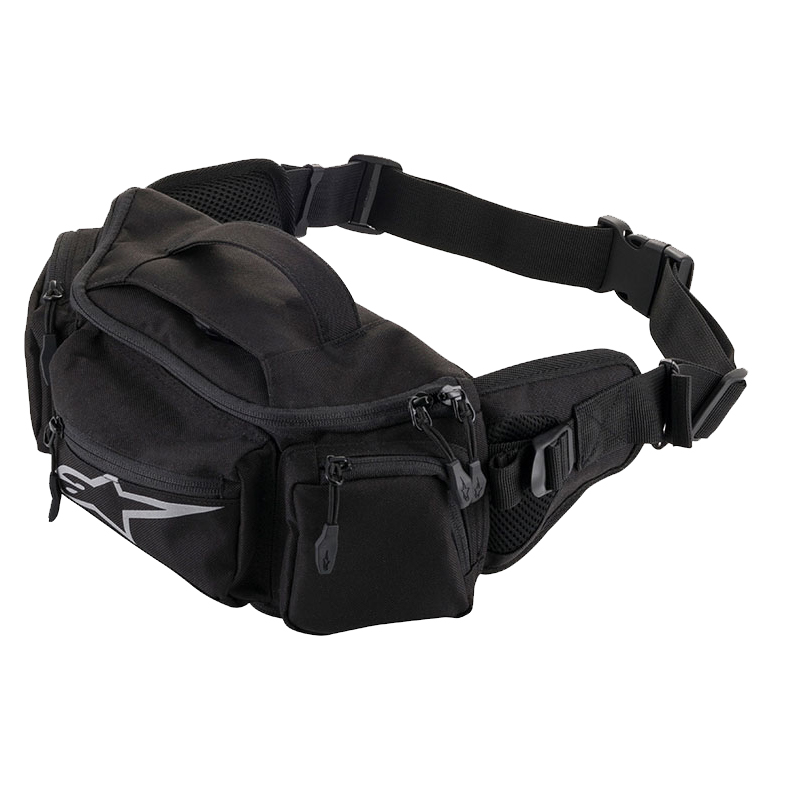 Buy Alpinestars Adjustable Polyester Riding Waist Bag 2.5L Unisex Casual Gear 6106718-BLACK10