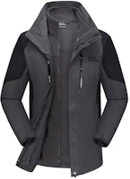 Alpint Mountain Almont 3-in-1 Fleece Jacket Outdoor Hiking Waterproof Windproof Warm D640-622 Alpint Mountain Almont 3-in-1 Fleece Jacket Outdoor Hiking Waterproof Windproof Warm D640-622