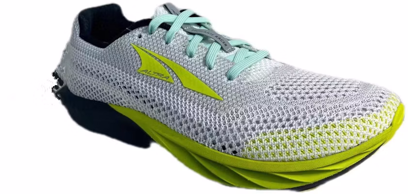 Zapatillas de running Altra blancas/verdes transpirables y antideslizantes. AL0A85NG100 2