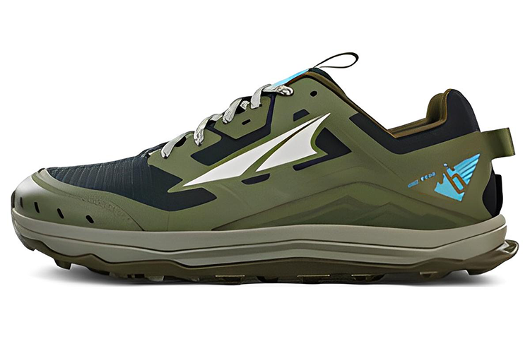 Altra Lone Peak 6 Olive Brown Low-Top Running Shoes AL0A547L315