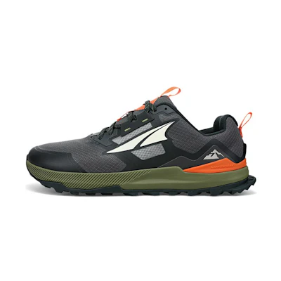 Altra Lone Peak 7 Lightweight Breathable Black Green Trail Running Shoes