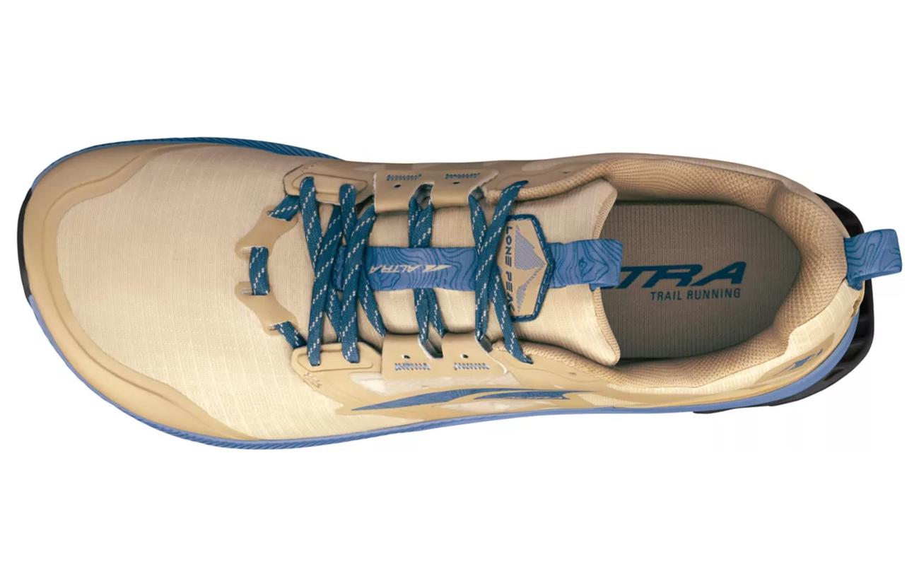 Shop Altra Lone Peak 8 Beige Blau Trailschuhe – Outdoor Komfort Trailrunning. AL0A85NC922