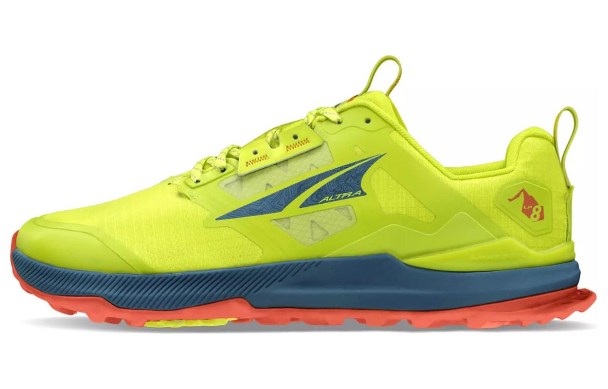 Buy Altra Lone Peak 8 Chaussures de Running Vert Noir Orange - Confort & Adhérence AL0A85NC334