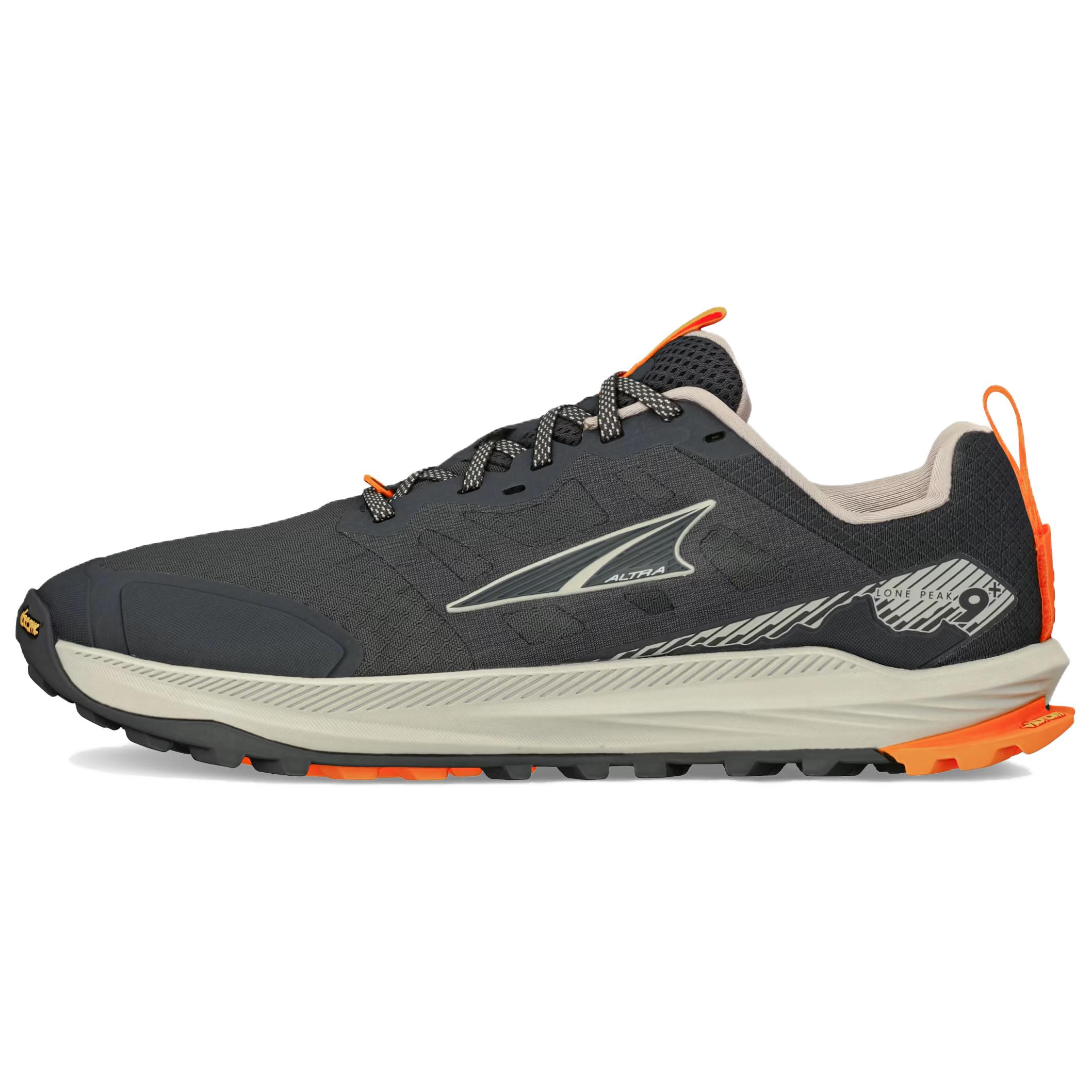 Altra Lone Peak 9+ Black Comfortable Trail Running Shoes AL0A85RG-222