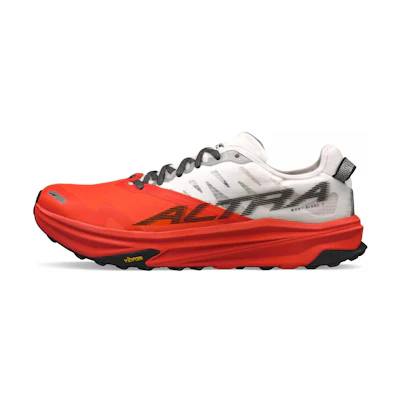 Altra Men’s Mont Blanc Red/White/Black Running Shoes - Cushioned & Slip-Resistant