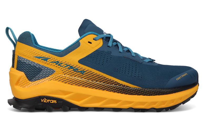 Order Altra Olympus 4.0 黃藍色低筒透氣跑鞋 AL0A4VQM440