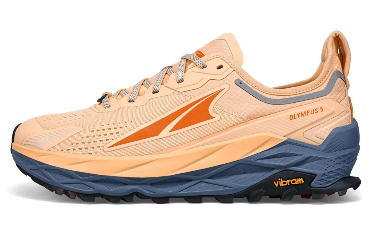 Altra Olympus 5 Brown Cushioned Non-slip Running Shoes AL0A7R6P921