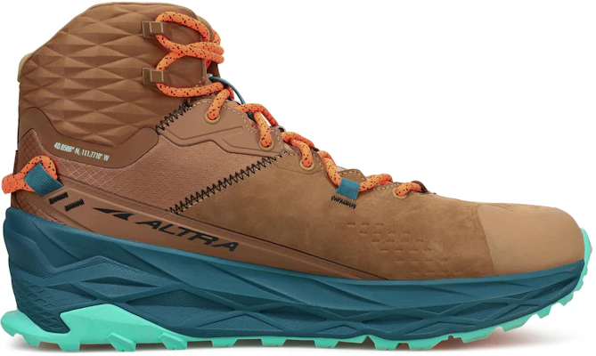 Altra Olympus 5 Mid Wanderschuhe Braun - Leder, Dämpfung, Rutschfest AL0A7R6Q990 Order Altra Olympus 5 Mid Wanderschuhe Braun - Leder, Dämpfung, Rutschfest AL0A7R6Q990