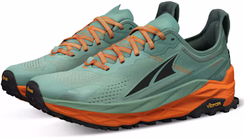 Lookbook Altra Olympus 5 越野跑鞋 綠橘色 - 透氣輕量 AL0A7R6P280